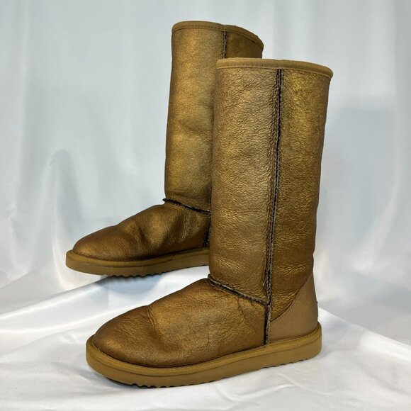 UGG Classic Tall Bronze Boots RARE | Women’s 8 - Picture 2 of 4